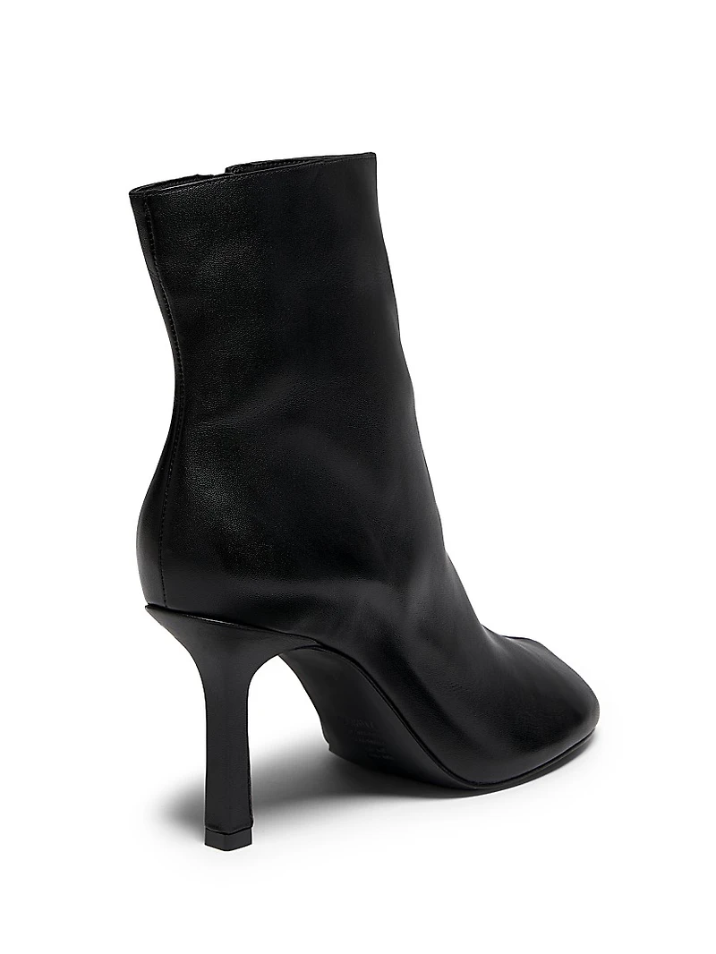 Brielle 100MM Leather Booties