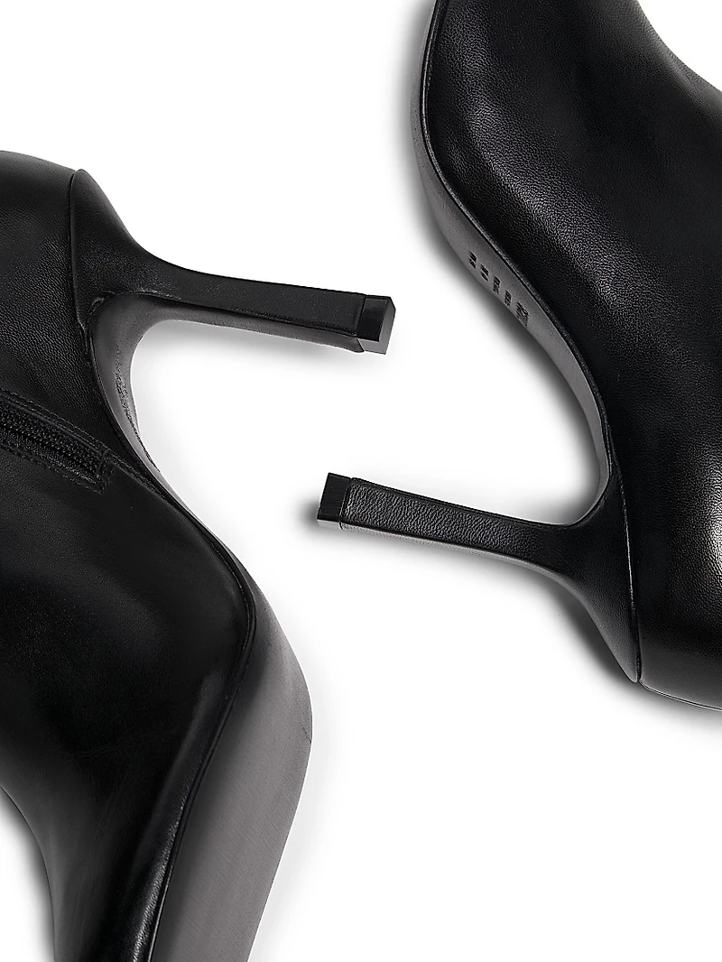 Brielle 100MM Leather Booties