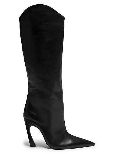 Maryann 90MM Curved-Heel Boots