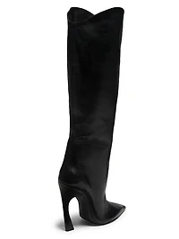Maryann 90MM Curved-Heel Boots