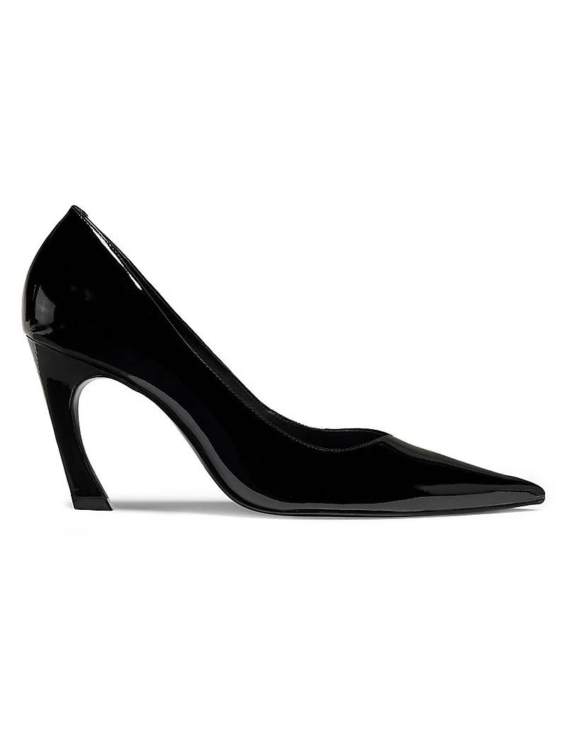 Lexi 90MM Patent Leather Pumps