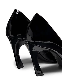 Lexi 90MM Patent Leather Pumps