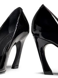 Lexi 90MM Patent Leather Pumps