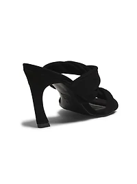 Meline 90MM Twisted Nubuck Sandals