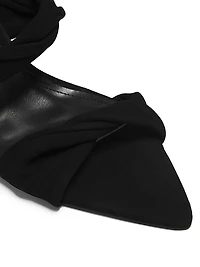 Meline 90MM Twisted Nubuck Sandals