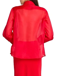 Silk Organza Blouse