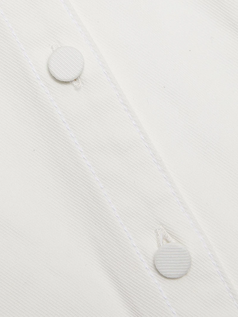 Losey Stretch-Cotton Midi-Shirtdress