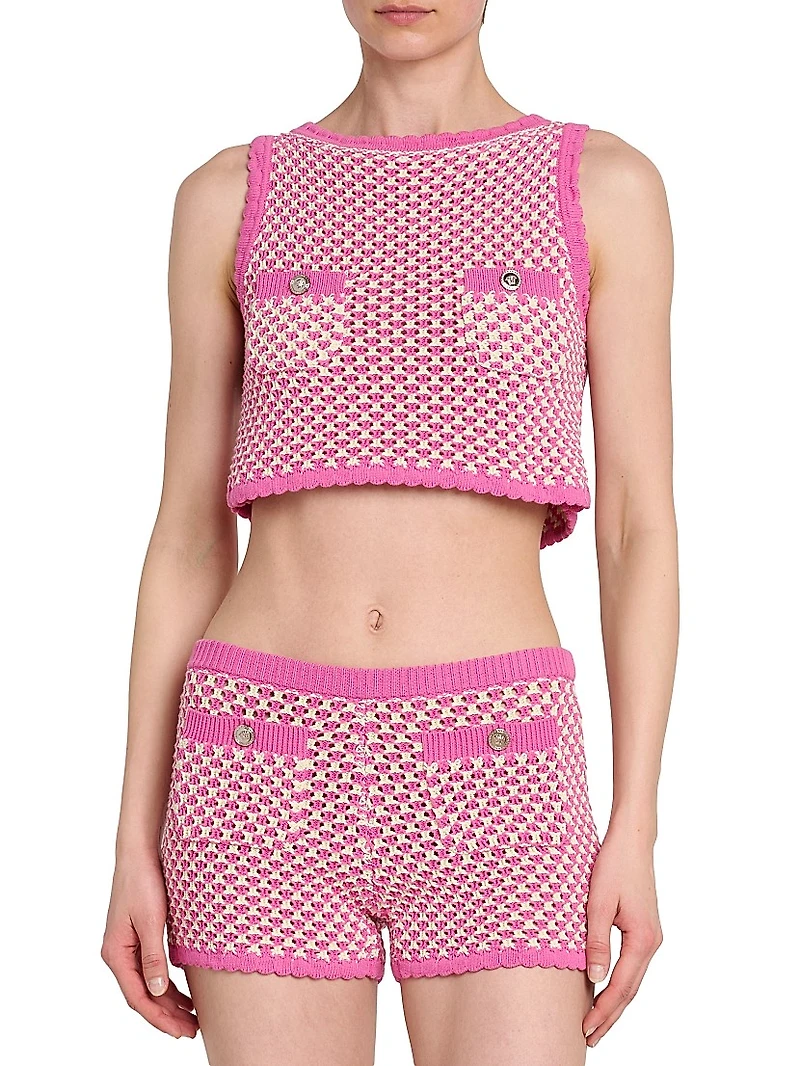 Crochet Compact Knit Top