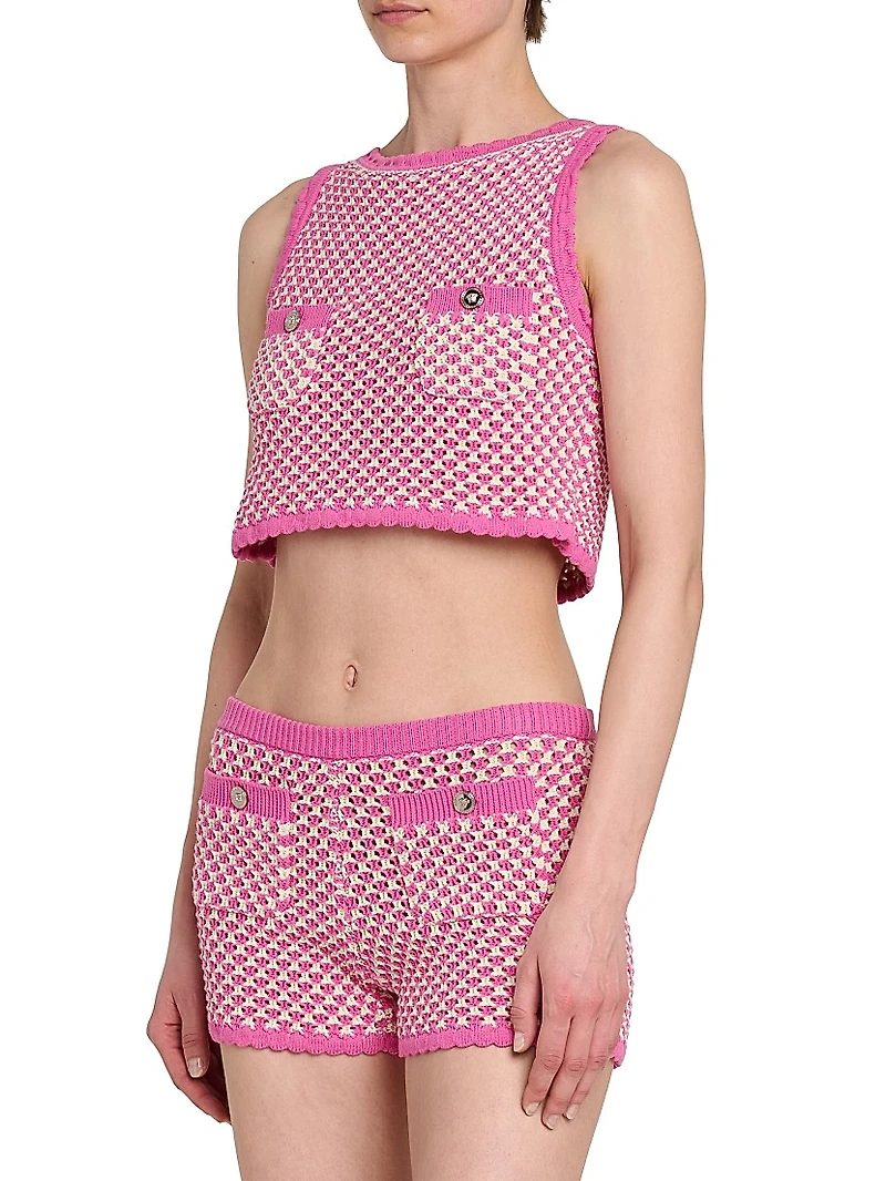 Crochet Compact Knit Top