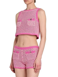 Crochet Compact Knit Top