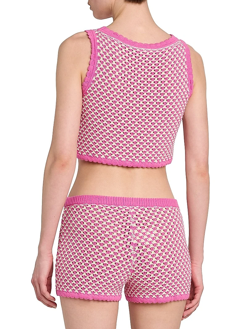 Crochet Compact Knit Top
