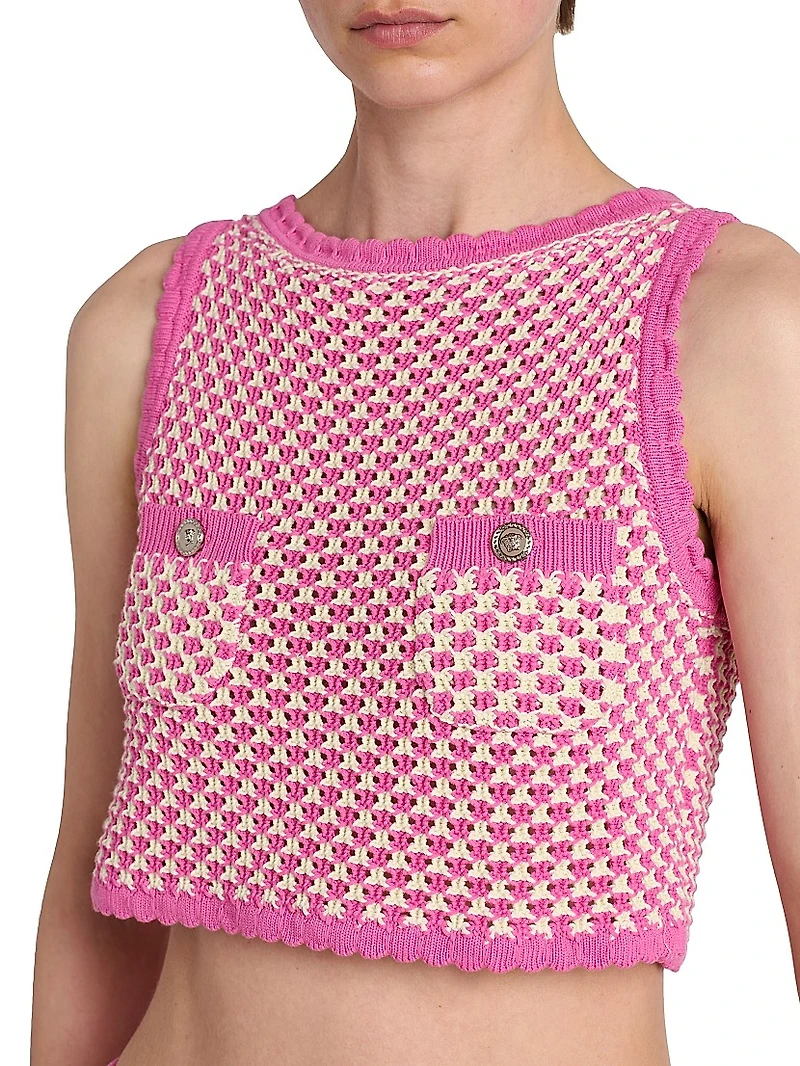 Crochet Compact Knit Top