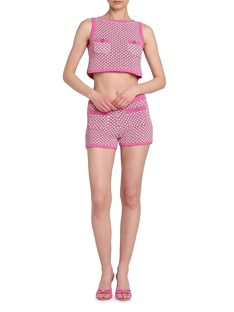 Crochet Compact Knit Top