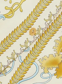 Underwater Barocco Silk Twill Shirt