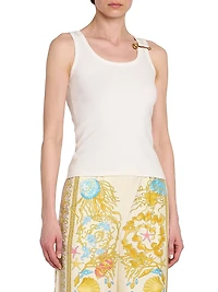 Safety Pin Cotton Tank