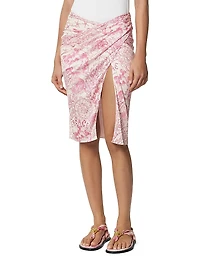 Underwater Barocco Drape Skirt