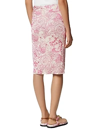 Underwater Barocco Drape Skirt