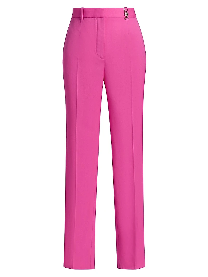 Informal Stretch Wool Pants