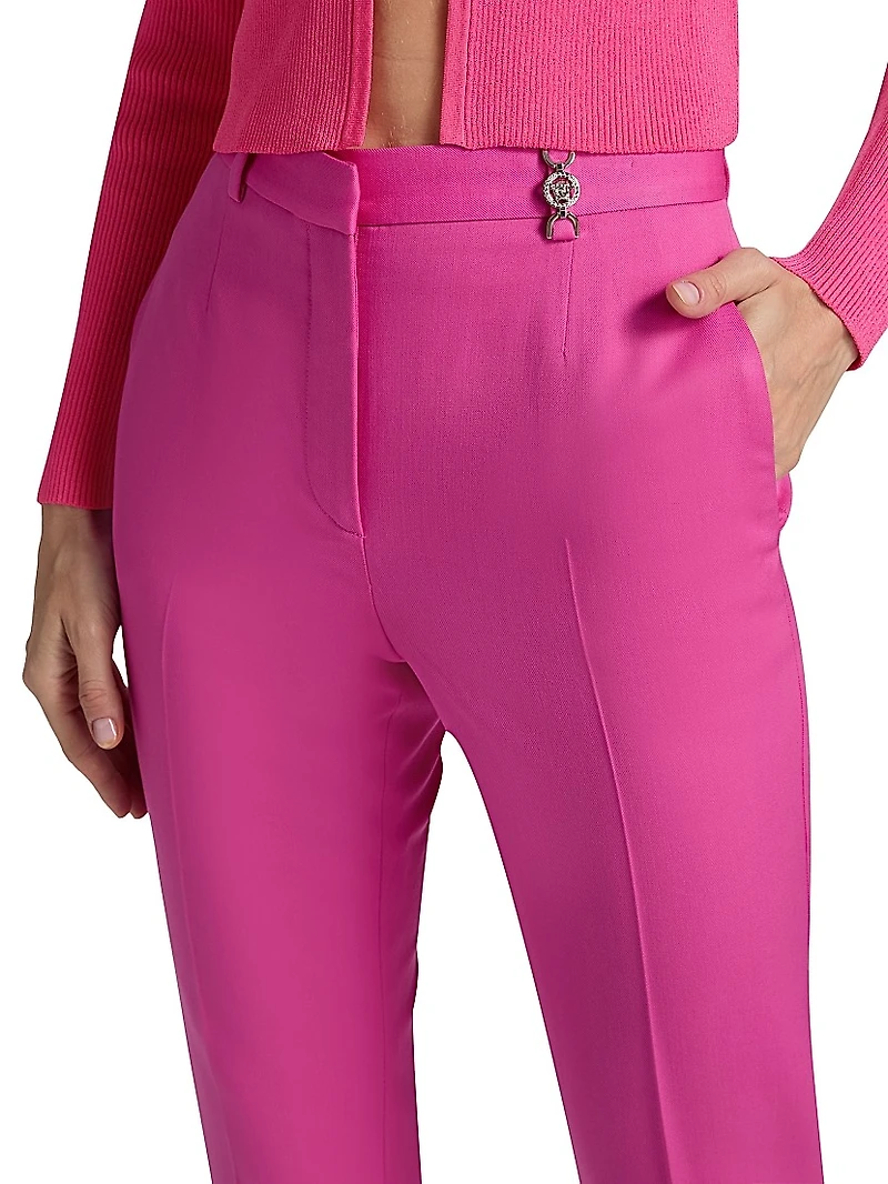 Informal Stretch Wool Pants