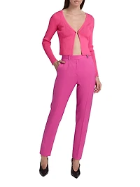 Informal Stretch Wool Pants