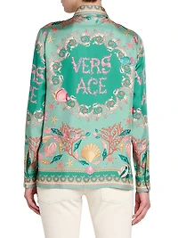 Barocco Sea Silk Formal Shirt