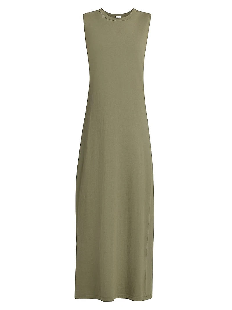 Margo Sleeveless Cotton Maxi Dress
