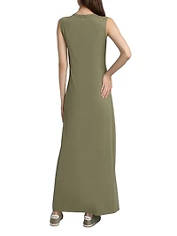 Margo Sleeveless Cotton Maxi Dress