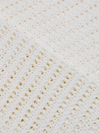 Lucy Open-Knit Cotton Pants