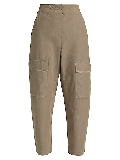 Kyoto Barrel-Leg Pants