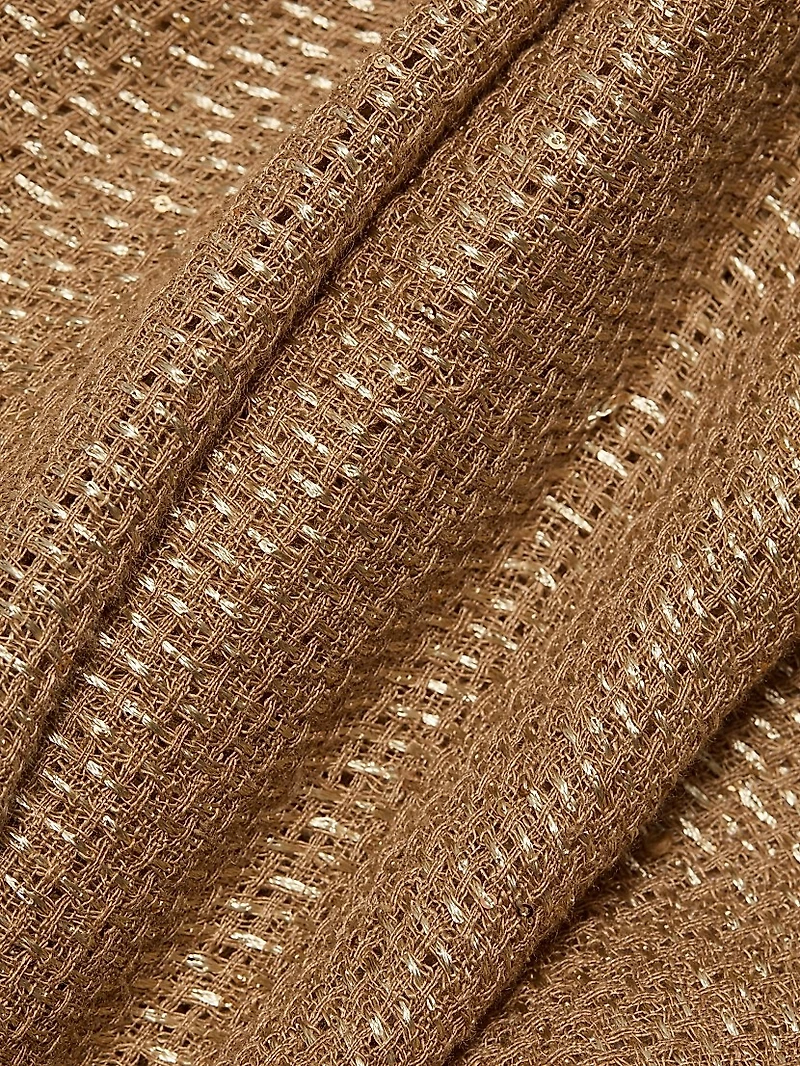 Stella Wide-Leg Linen-Blend Pants