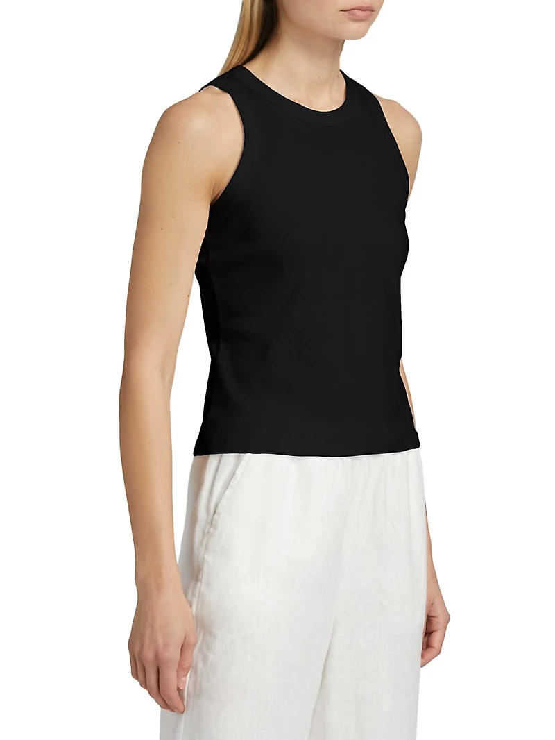 Nando Crewneck Cotton Tank