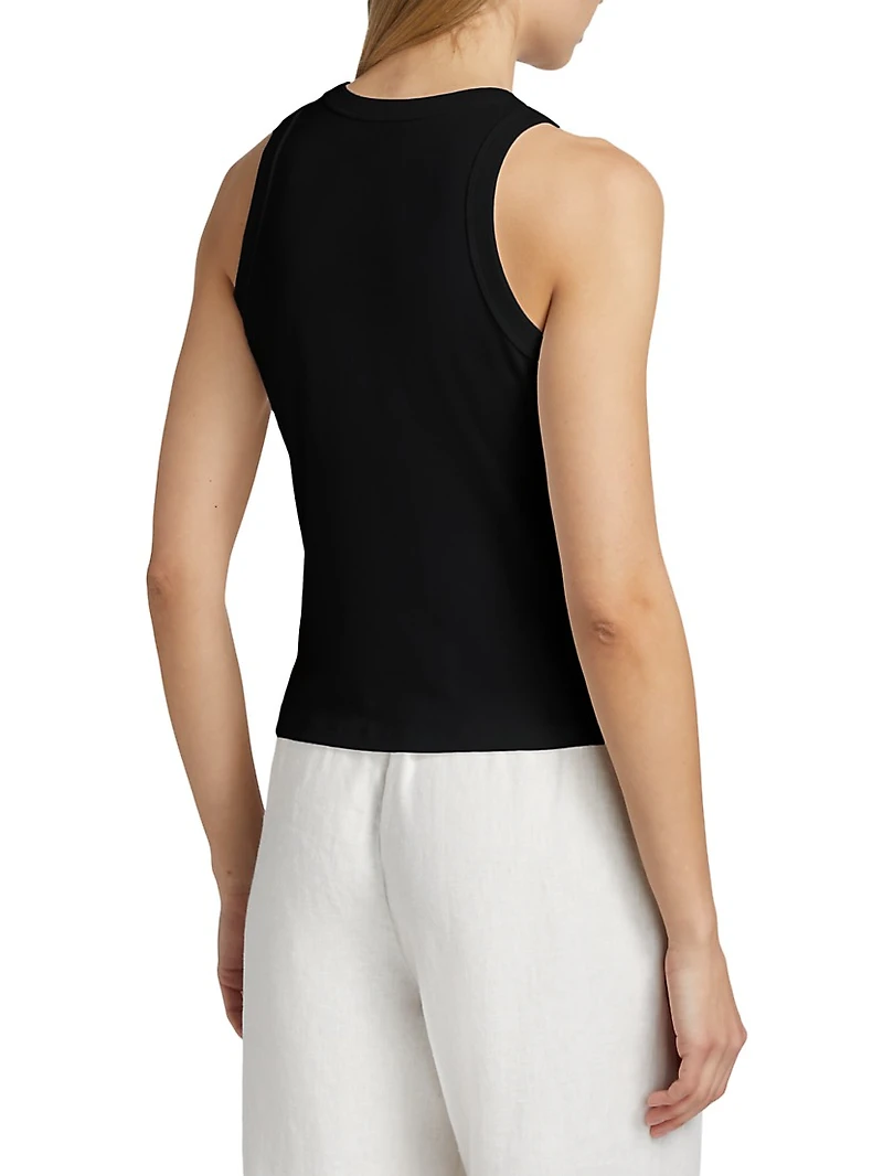 Nando Crewneck Cotton Tank