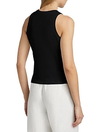 Nando Crewneck Cotton Tank