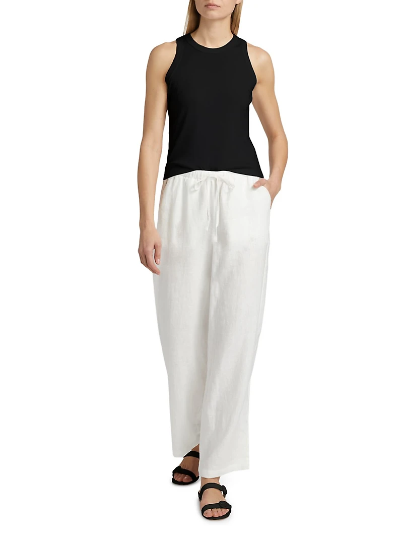 Nando Crewneck Cotton Tank