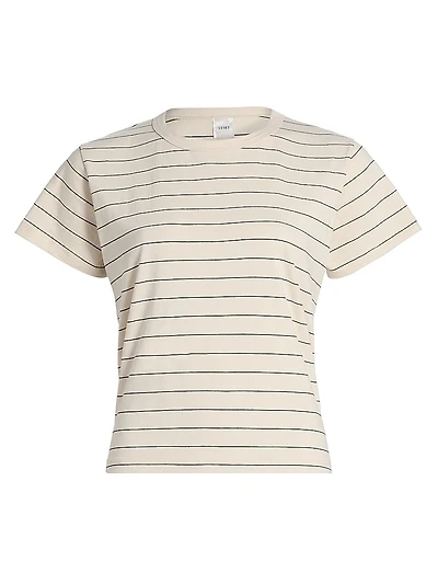 The Margo Striped Cotton T-Shirt