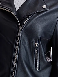 Fringed Leather Jacket