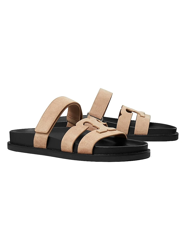 Ines Sport Suede Sandals