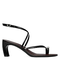 65MM Patent Leather Sandals