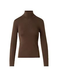 Virgin Wool Turtleneck Sweater