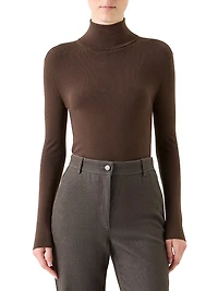 Virgin Wool Turtleneck Sweater