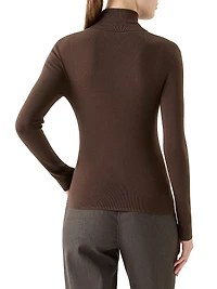 Virgin Wool Turtleneck Sweater