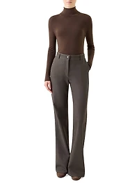 Virgin Wool Turtleneck Sweater