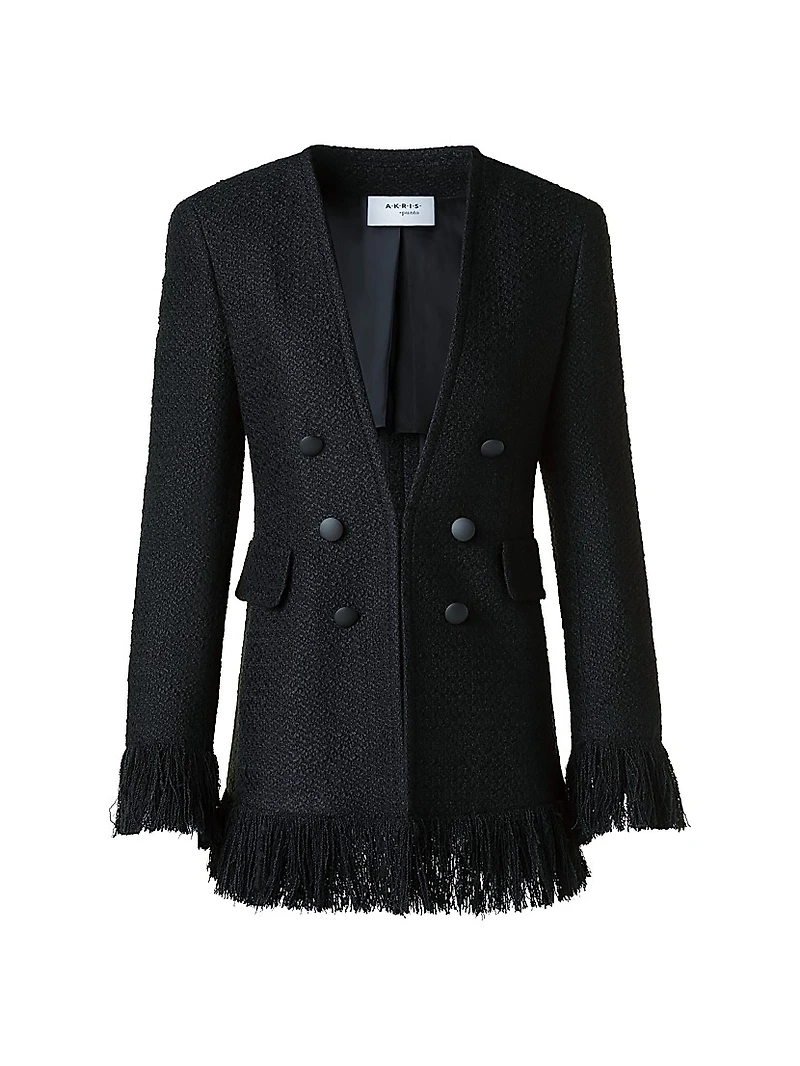 Bouclé Tweed Jacket