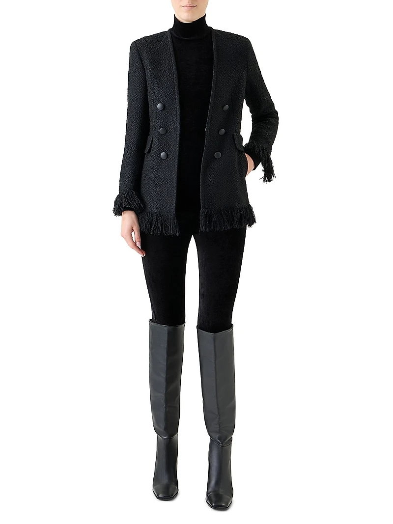 Bouclé Tweed Jacket