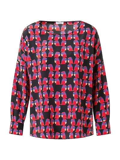 Françoise Hardy Print Blouse