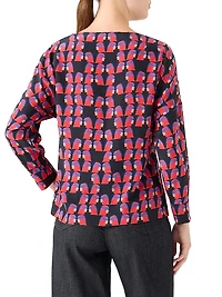 Françoise Hardy Print Blouse