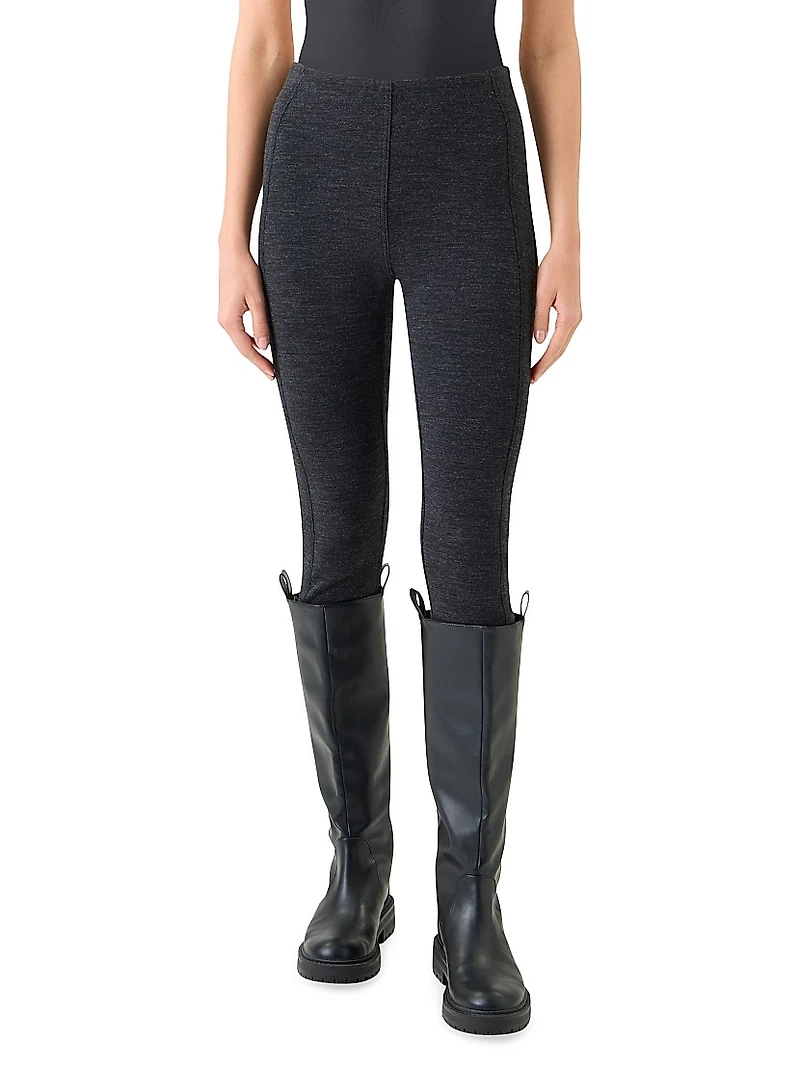 Maro Wool Scuba Leggings