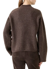 Relaxed Alpaca-Blend Sweater