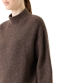 Relaxed Alpaca-Blend Sweater