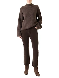 Relaxed Alpaca-Blend Sweater